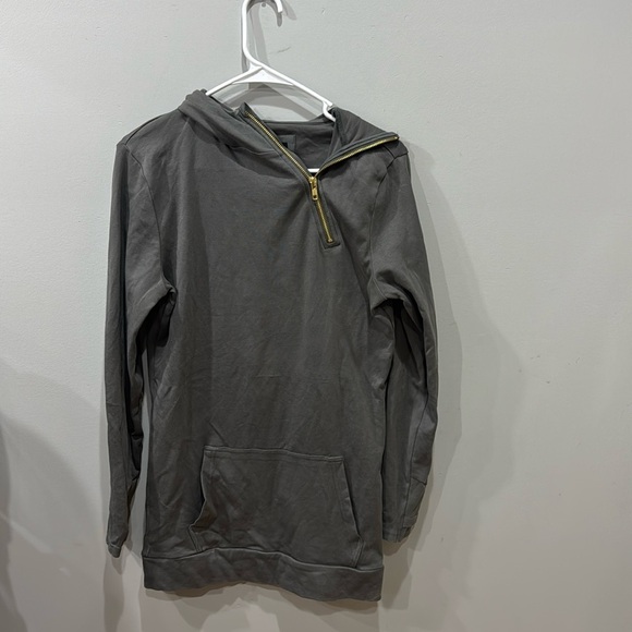 Long Sleeve Tee with Hood - Picture 1 of 3